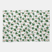 パームツリープリント キッチンタオル (横)