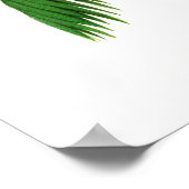 パームツリーボタニカルスケッチヴィンテージ ポスター (角)