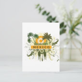 パームツリーメキシコ ポストカード (スタンド正面)