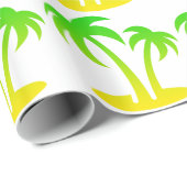 パームツリーラッピング紙 ラッピングペーパー (ロールコーナー)