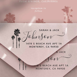 パームツリーロマン結婚ススイート セルフインキングスタンプ