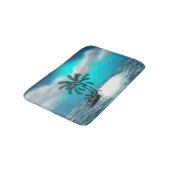 パームツリー島 バスマット (アングル)