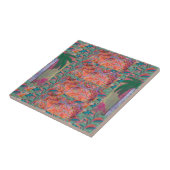 パームツリー抽象芸術 タイル (側面)