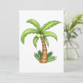パームツリー招待状 招待状 (スタンド正面)
