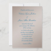 パームツリー結婚式招待状 招待状 (裏面)