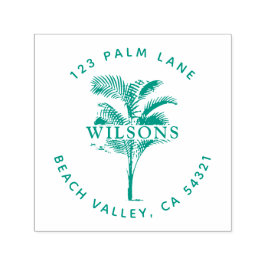 パームツリー葉 セルフインキングスタンプ