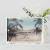 パームツリー エレガントトロピカルビーチ インビテーション (スタンド正面)