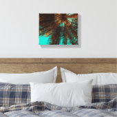 パームツリー キャンバスプリント (インサイチュ (寝室))
