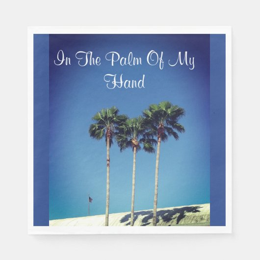 パームツリー スタンダードランチョンナプキン (正面)