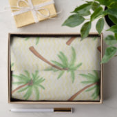 パームツリー ハワイアン プリント 薄葉紙 (ギフト)