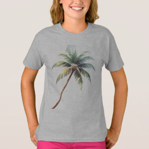 パームツリー ハワイアン 旅行 ホノルル Tシャツ