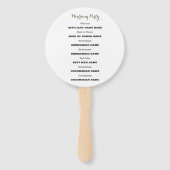 パームツリー ハンドファン (裏面)