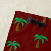 パームツリー – ビーチタオル (インサイチュ)