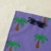 パームツリー – ビーチタオル (インサイチュ)
