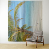 パームツリー ビーチ 風景 海の背景 タペストリー (インサイチュ)
