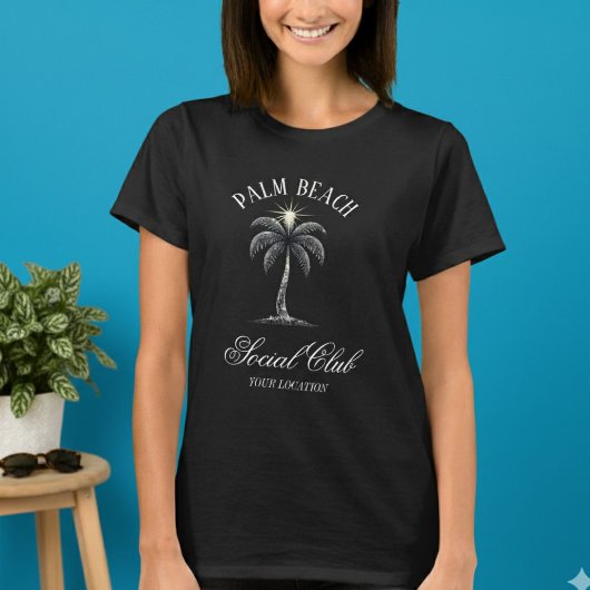 パームツリー ブライズメイド パーティー Tシャツ