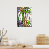 パームツリー ポスター (キッチン)