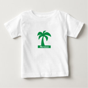 パームツリー(メキシコバカンス) -ベビー素晴らしジャージーT-S ベビーTシャツ