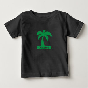 パームツリー(メキシコバカンス) -ベビー素晴らしジャージーT-S ベビーTシャツ