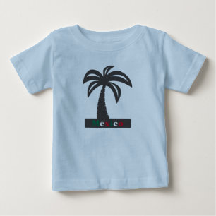 パームツリー(メキシコバカンス) -ベビー素晴らしジャージーT-S ベビーTシャツ
