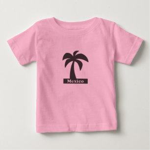 パームツリー(メキシコバカンス) -ベビー素晴らしジャージーT-S ベビーTシャツ