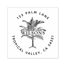 パームツリー ラバースタンプ