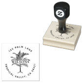 パームツリー ラバースタンプ (押印)