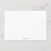 パームツリー レプライカード 出欠カード (裏面)