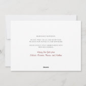 パームツリー 住所変更のお知らせ 引っ越しのお知らせ シーズンカード (裏面)