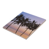 パームツリー、朝 タイル (側面)