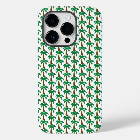パームツリー – SpeckプレシディオiPhone 14 Proケース Case-Mate iPhoneケース (裏面)