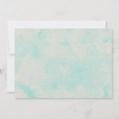 パームツ素朴リーバーラップ結婚式招待状 招待状 (裏面)