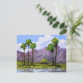 パームデザートIポストカード ポストカード (スタンド正面)