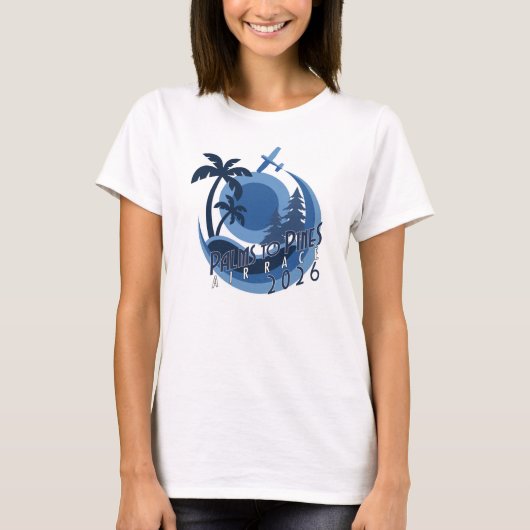 パームトゥパインズエアレース 2026 Tシャツ (正面)