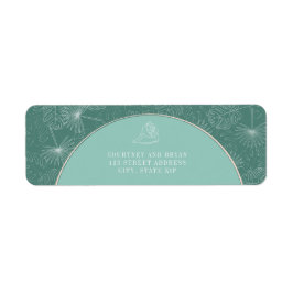 パームトロピカルアクアシーシェルビーチ結婚式 ラベル