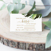 パームトロピカルキスシャワーゲームカードの数 プレイスカード