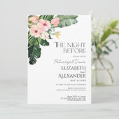 パームトロピカルリハーサルディナーの前夜 招待状 (スタンド正面)