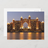 パームドバイをアトランティス ポストカード (正面/裏面)