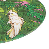 パームパターン付きオ葉ウム カッティングボード (角)