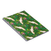 パームパターン付きオ葉ウム ノートブック (右側)