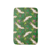 パームパターン付きオ葉ウム バスマット (正面縦)