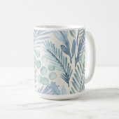 パームパーソナライズされたエアブロンバケーションレンタルコーヒーMu コーヒーマグカップ (正面右)