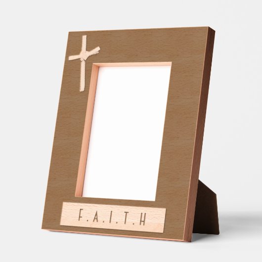 パームパーソナライズされたクロスユニークイースターアートキープサケ レーザー彫刻フレーム (左)