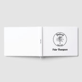 パームパーソナライズされたツリー退職記念ギフト ゲストブック (全面)