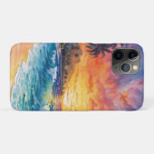パームビーチの夕日 ハワイ Case-Mate iPhoneケース (裏面(横))