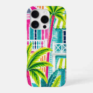 パームビーチの色彩が躍動するトロピカルデザイン iPhone 16 PROケース