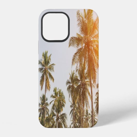 パームビーチの風景 iPhoneケース (裏面)