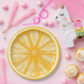 パームビーチオレンジスライスパーティー ペーパープレート (パーティー)