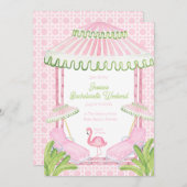 パームビーチカバナバチェロレッテ週末 招待状 (正面/裏面)