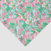 パームビーチクリスマスウォーターカラーピンクトナカイ 薄葉紙 (詳細)